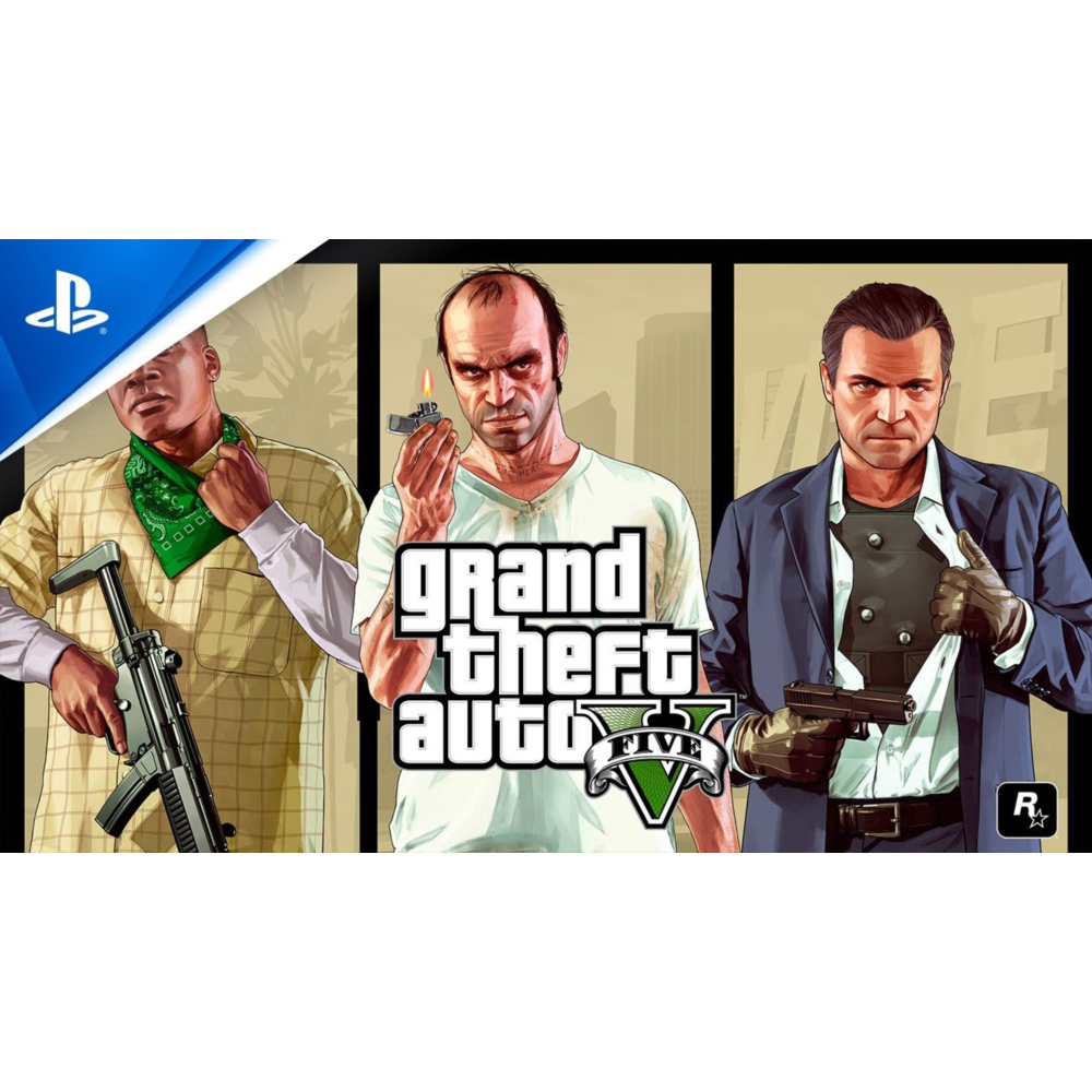 Grand Theft Auto V: Premium+Rainbow Siege USA PS4/PS5✅