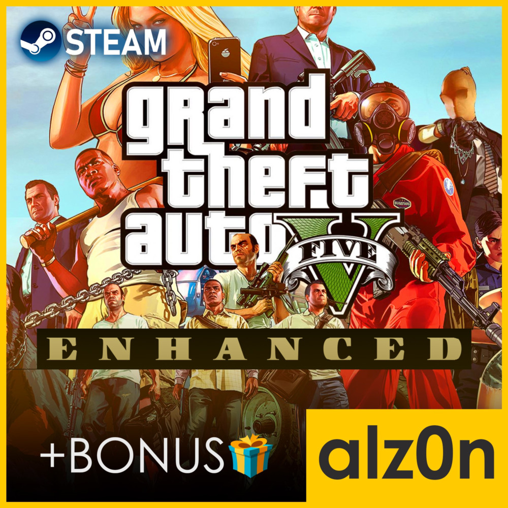 🟥Grand Theft Auto V Enhanced + RDR 2・STEAM