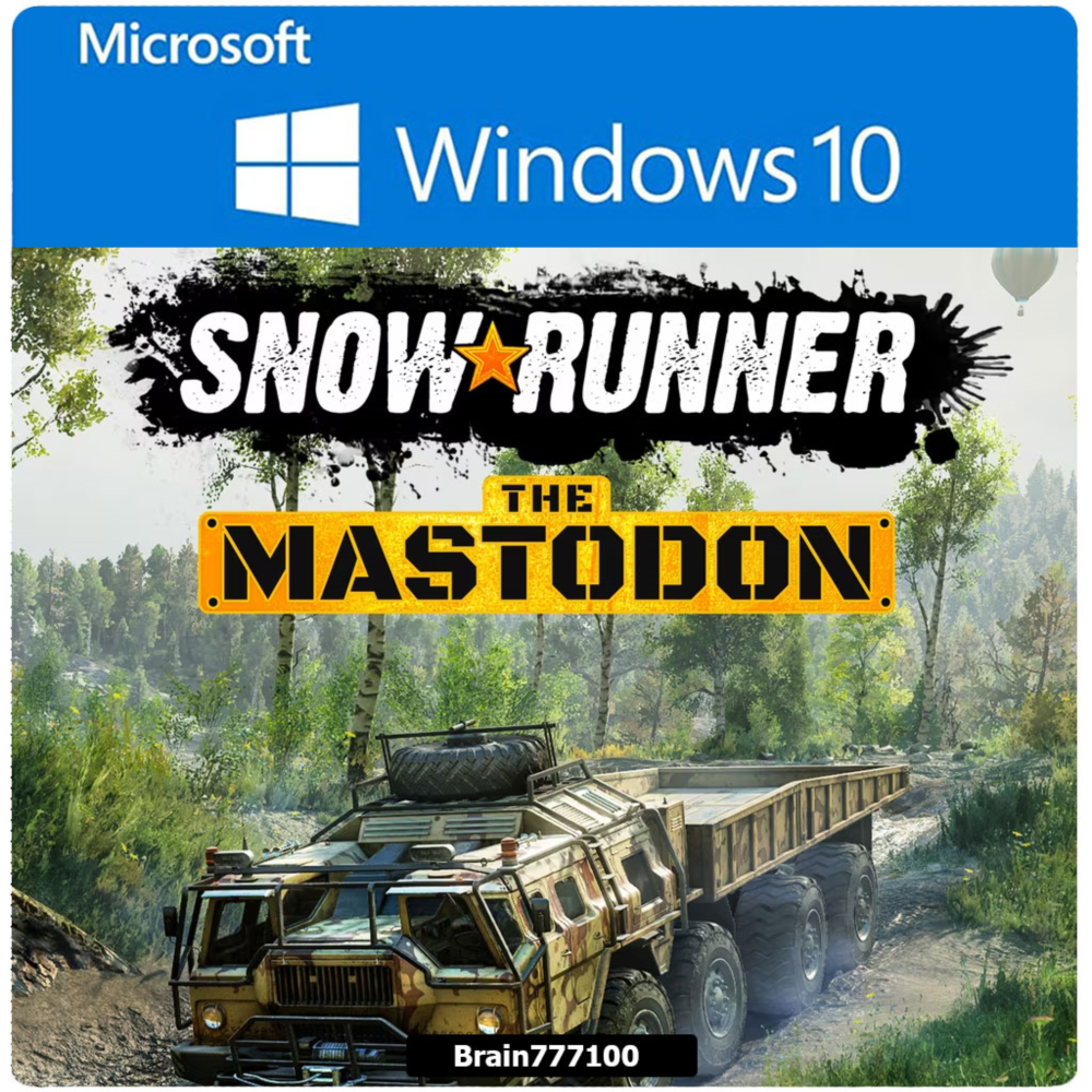 SnowRunner - The Mastodon Windows 10/Microsoft store