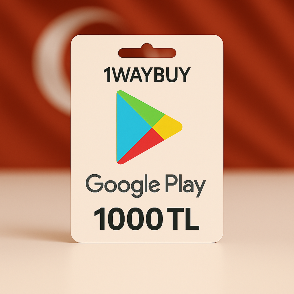 ТУРЦИЯ🪁ГУГЛ ПЛЕЙ 1000 TL🪁Подарочная карта код оплаты