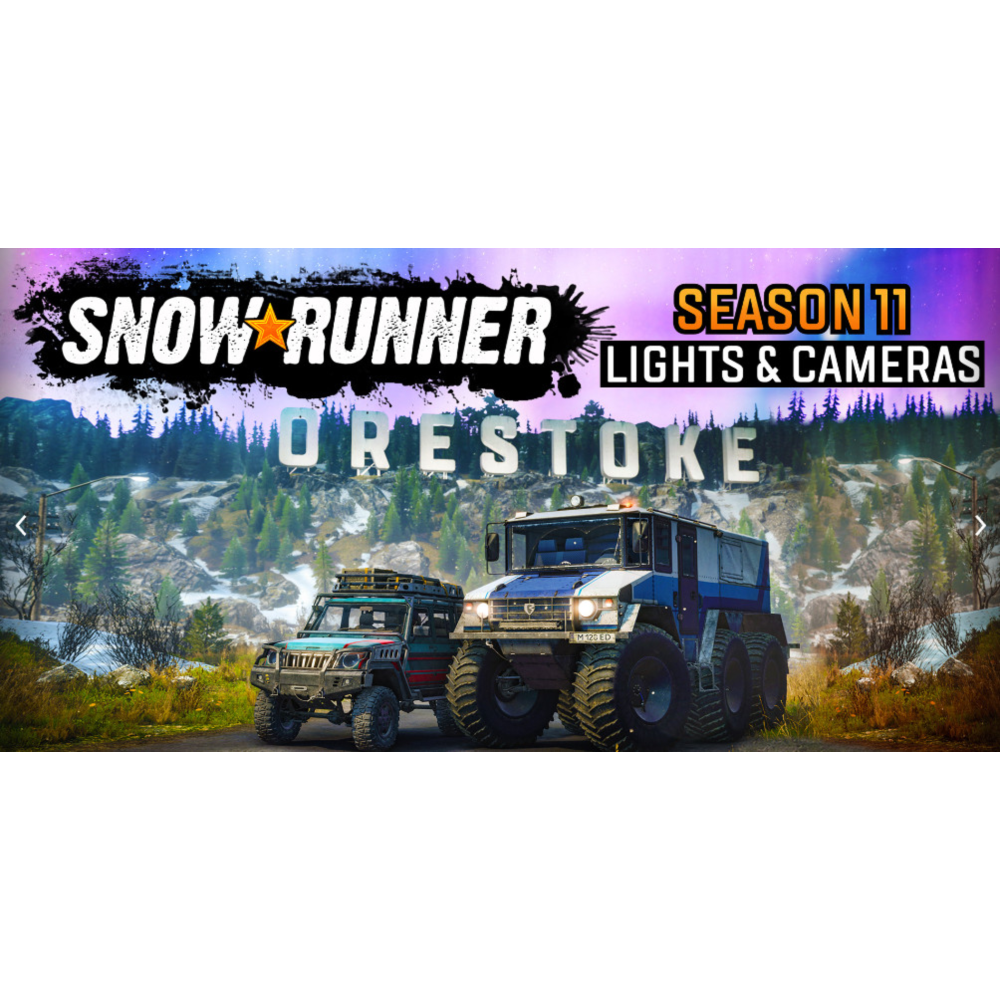 🔴🌏 SnowRunner - Сезон 11: свет и камера ✅ EGS 🔴 (PC)