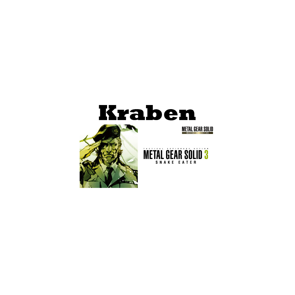 METAL GEAR SOLID 3 Snake Eater Master Collection