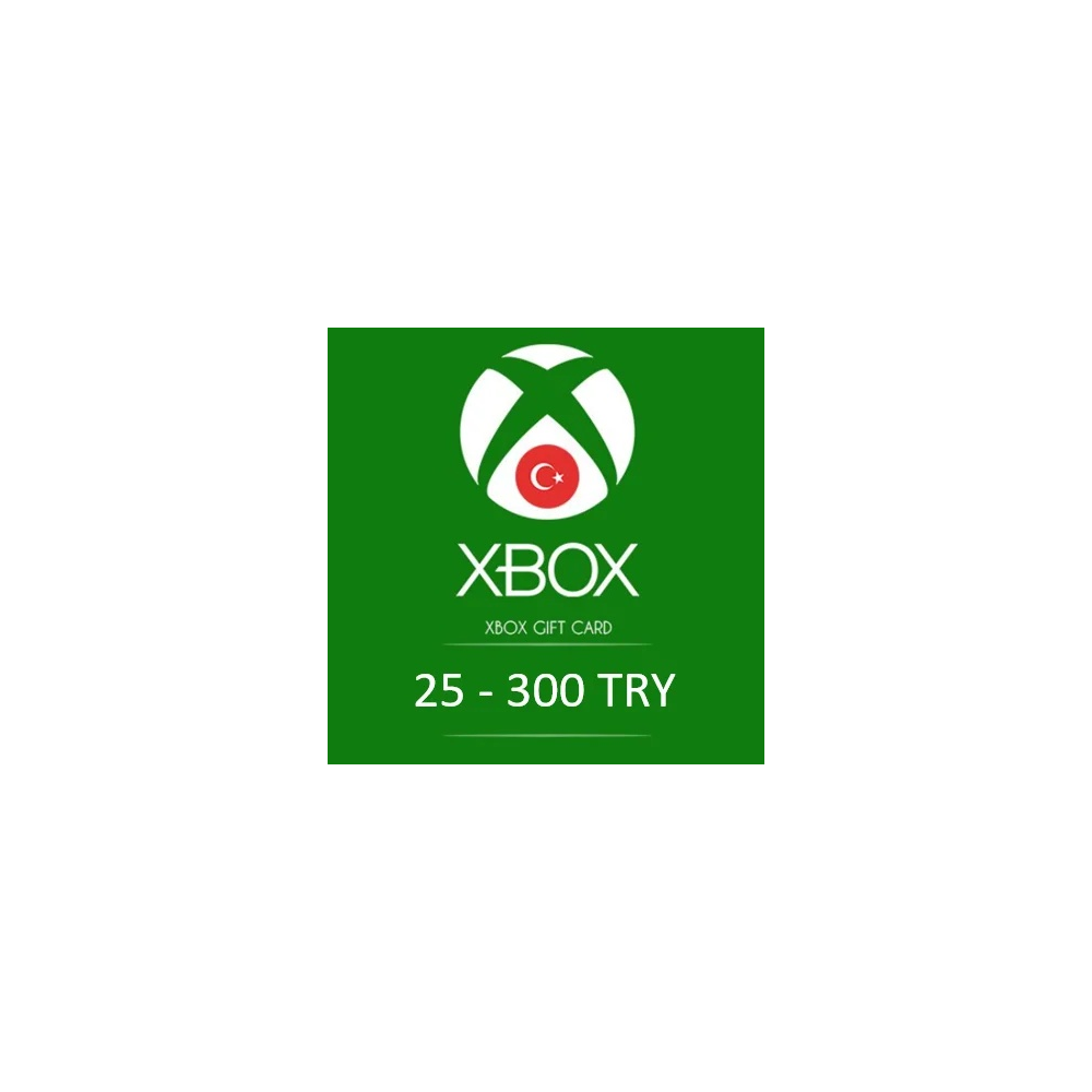 Xbox Gift Card 🔵 25-50-100-300 TL (TRY) Турция
