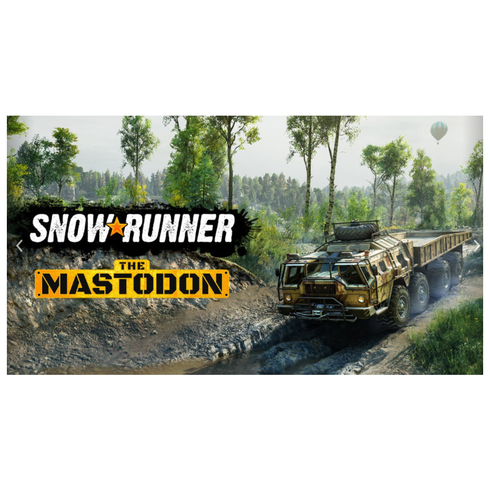 🔴 SnowRunner — ✅ The Mastodon ✅ EGS 🔴 (PC)