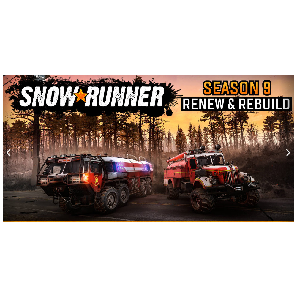 🔴 SnowRunner -✅Season 9: Renew & Rebuild✅ EGS 🔴 (PC)