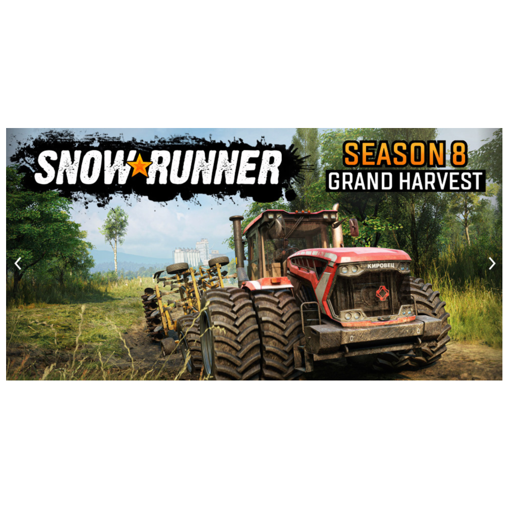 🔴 SnowRunner -✅Season 8: Grand Harvest✅ EGS 🔴 (PC)