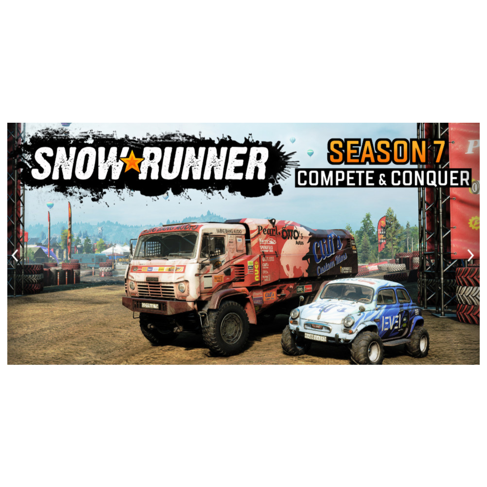 🔴 SnowRunner -✅Season 7: Compete & Conque✅ EGS 🔴 (PC)