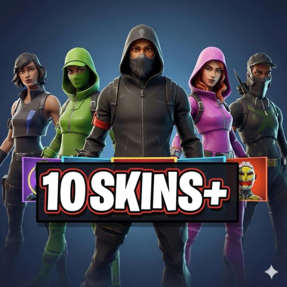 Fortnite 10–20 Скины аккаунта — ПК, PS4, XBOX SWITCH