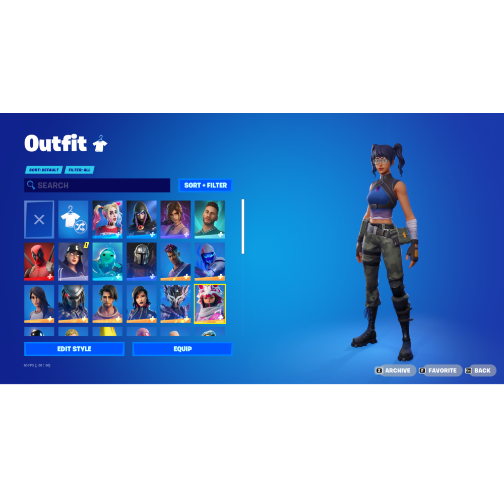 FORTNITE 🎮51+ ОБЛИЦОВ АККАУНТ |OG SIREN NEYMAR| +ПОЧТА