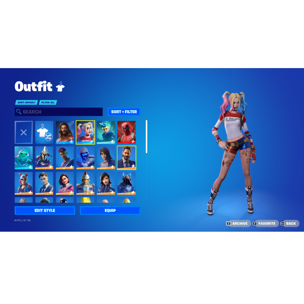 FORTNITE🎮47+ СКИНОВ АККАУНТА|OG John Wick Ninja|+ПОЧТА