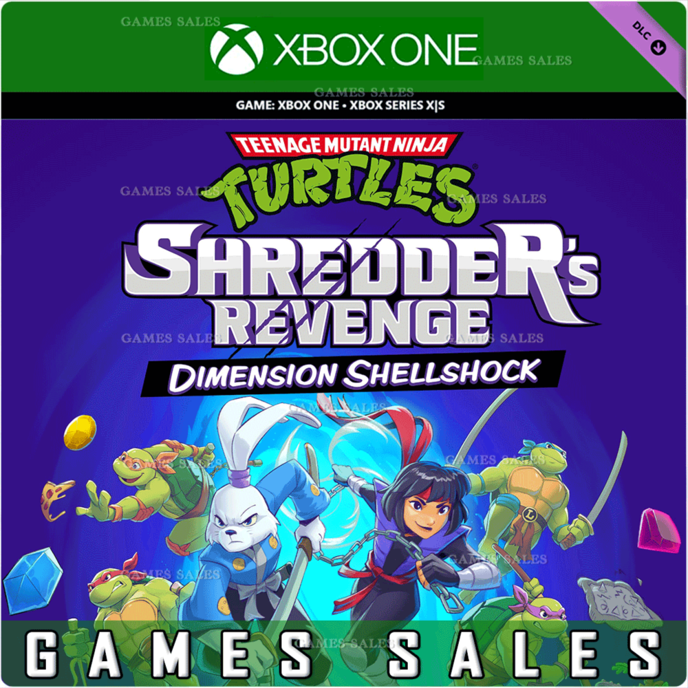 TMNT SHREDDER'S REVENGE DIMENSION SHELLSHOCK✅XBOX🔑КЛЮЧ