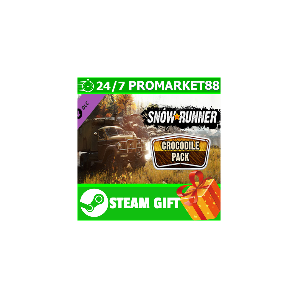 ⭐️ВСЕ СТРАНЫ⭐️ SnowRunner - Crocodile Pack STEAM
