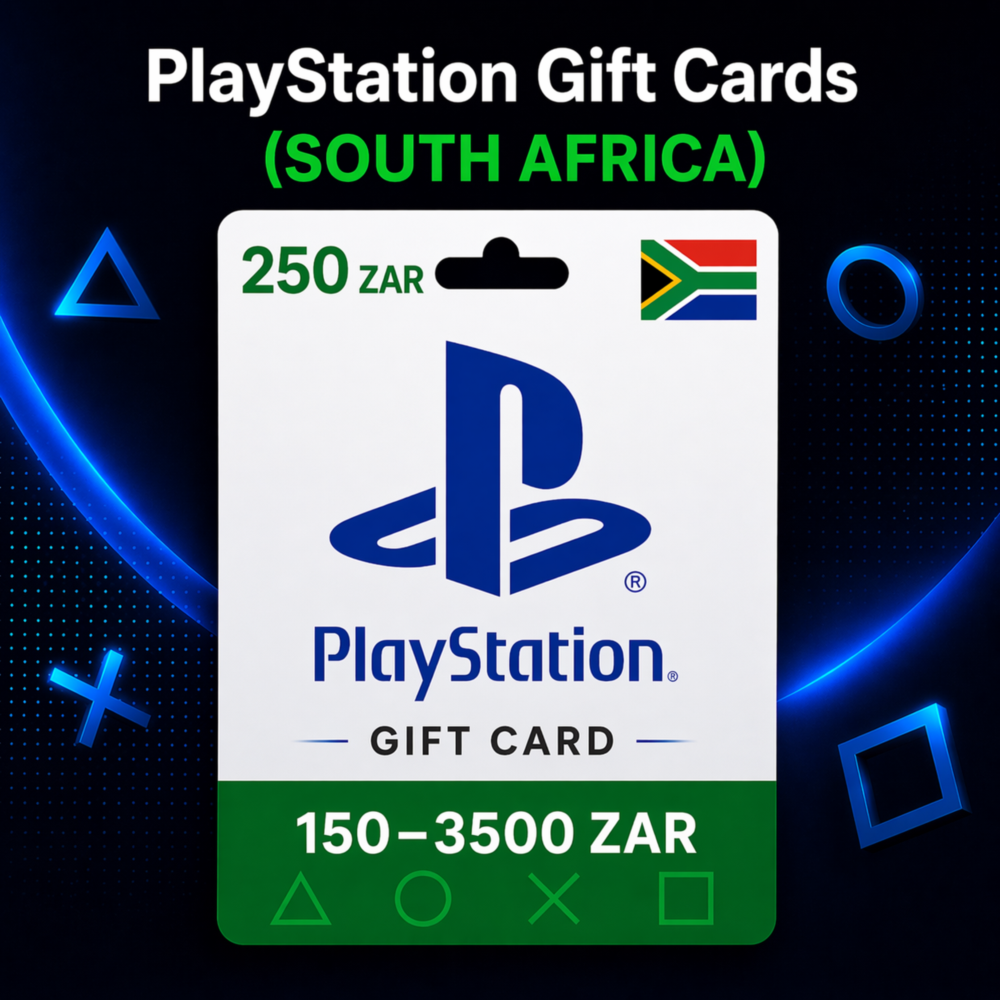 PlayStation Gift Cards Южная Африка (ZA) 150–3500 ZAR | Коды пополнения PSN