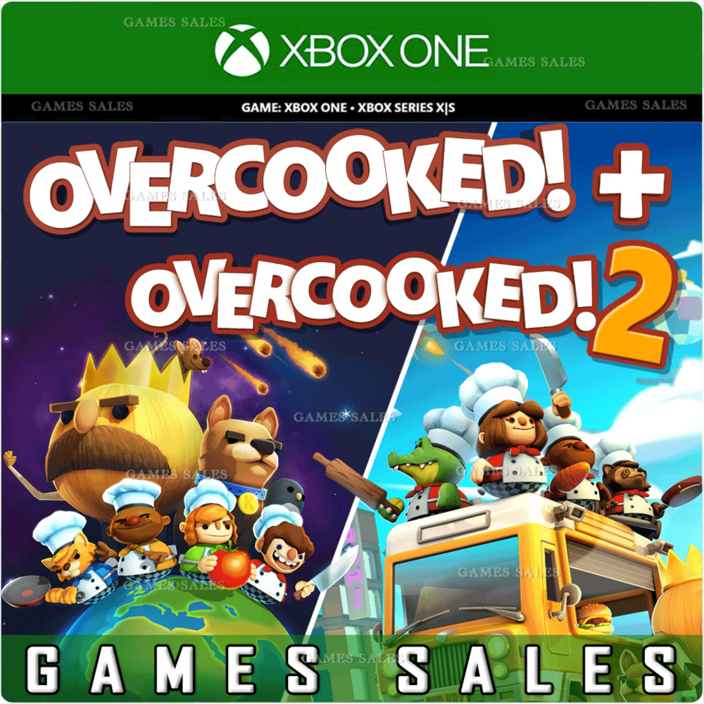 ✅❤️OVERCOOKED! + OVERCOOKED! 2❤️XBOX ONE|XS🔑КЛЮЧ✅