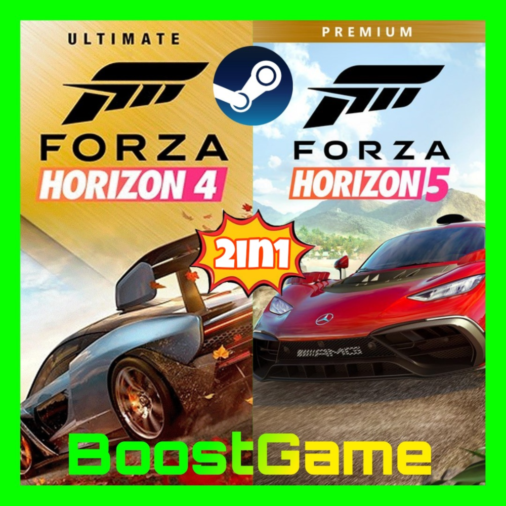 ・FORZA HORIZON 5 PREMIUM + FH4 ULT・STEAM GLOBAL・