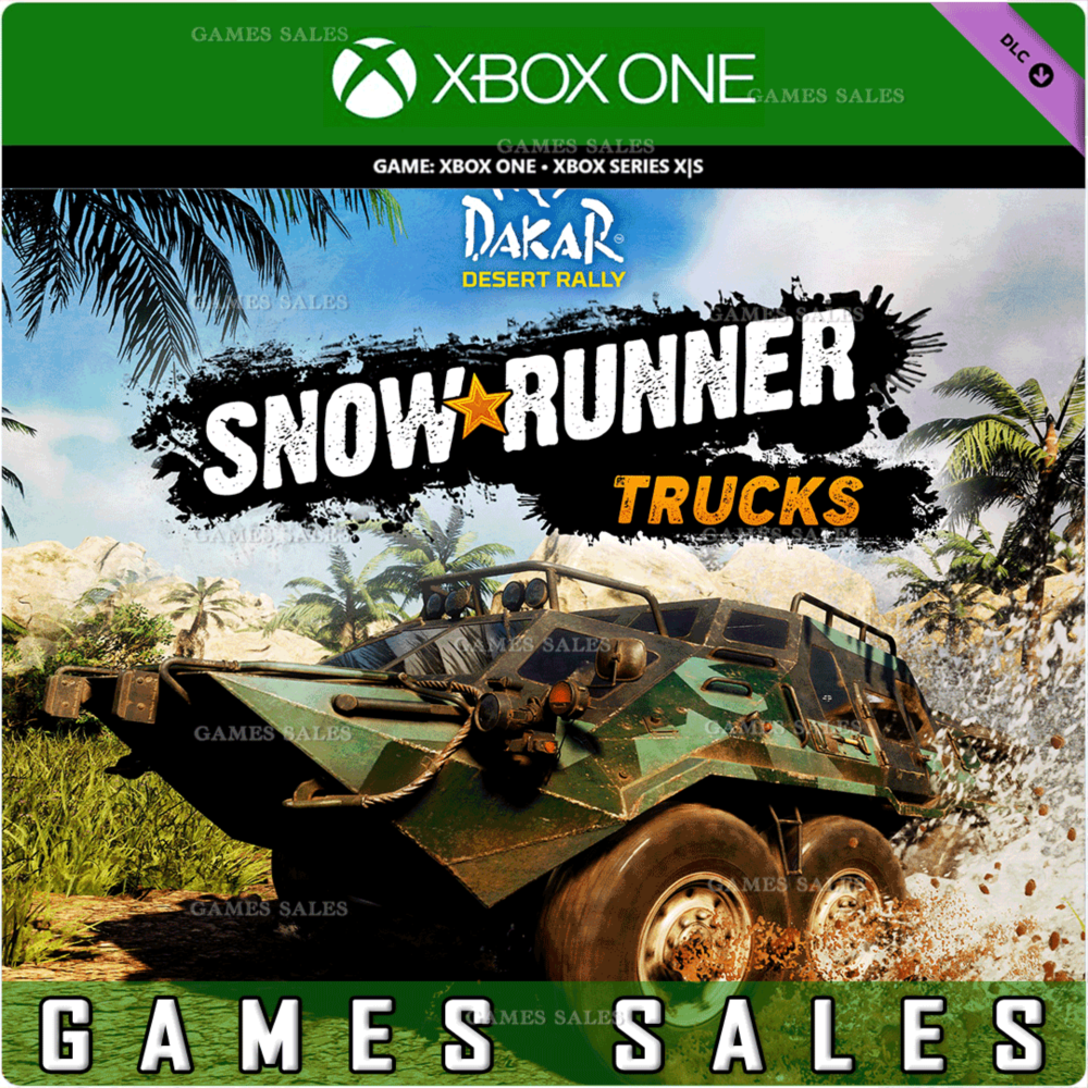 ✅❤️DAKAR DESERT RALLY - SNOWRUNNER TRUCKS PACK❤️XBOX🔑