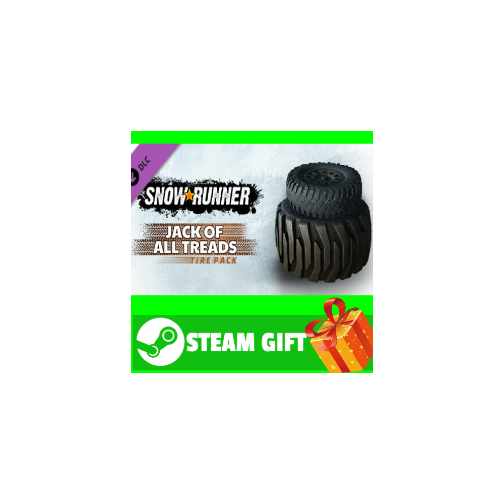 ⭐️ SnowRunner - Jack of All Treads Tire Pack STEAM GIFT