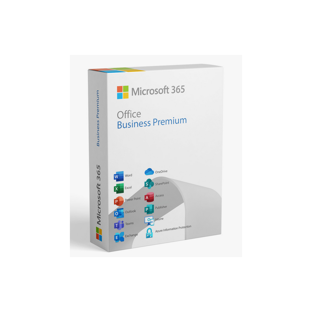 OFFICE 365 BUSINESS PREMIUM 5 USERS 1 YEAR with teams Europe