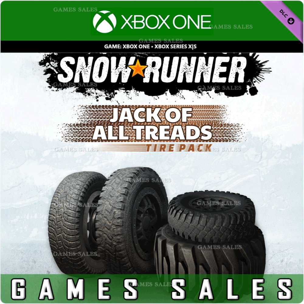 ✅❤️SNOWRUNNER -JACK OF ALL TREADS TIRE PACK❤️XBOX🔑КЛЮЧ