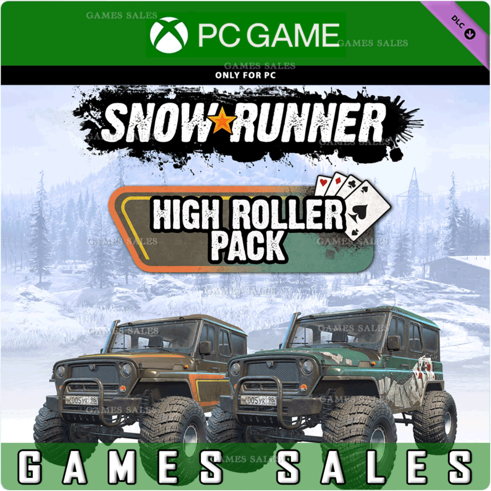 ✅❤️SNOWRUNNER - HIGH ROLLER PACK❤️PC WINDOWS 10+🔑КЛЮЧ