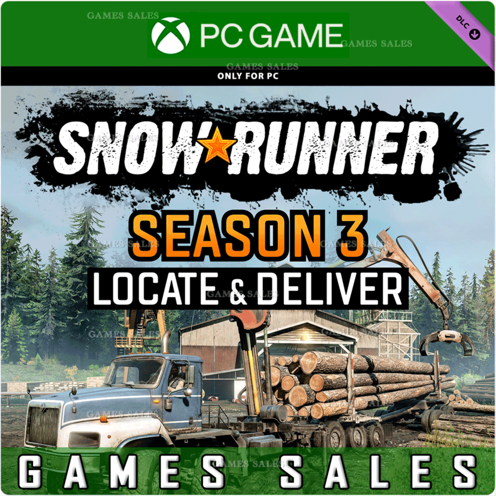 ✅SNOWRUNNER - SEASON 3: LOCATE & DELIVER❤️WIN 10+🔑