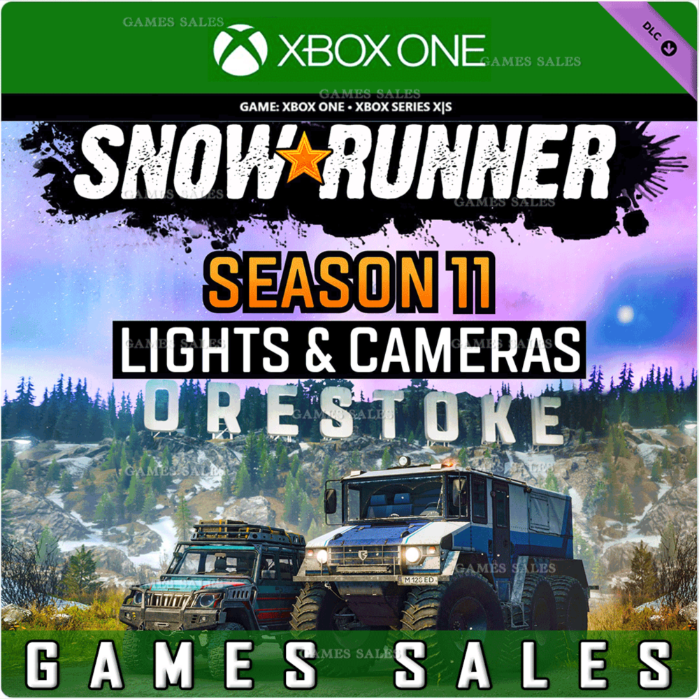 ✅SNOWRUNNER - SEASON 11: LIGHTS & CAMERAS❤️XBOX🔑КЛЮЧ