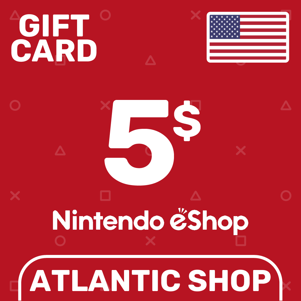 ⭐️Nintendo eShop 5$ (USD) США