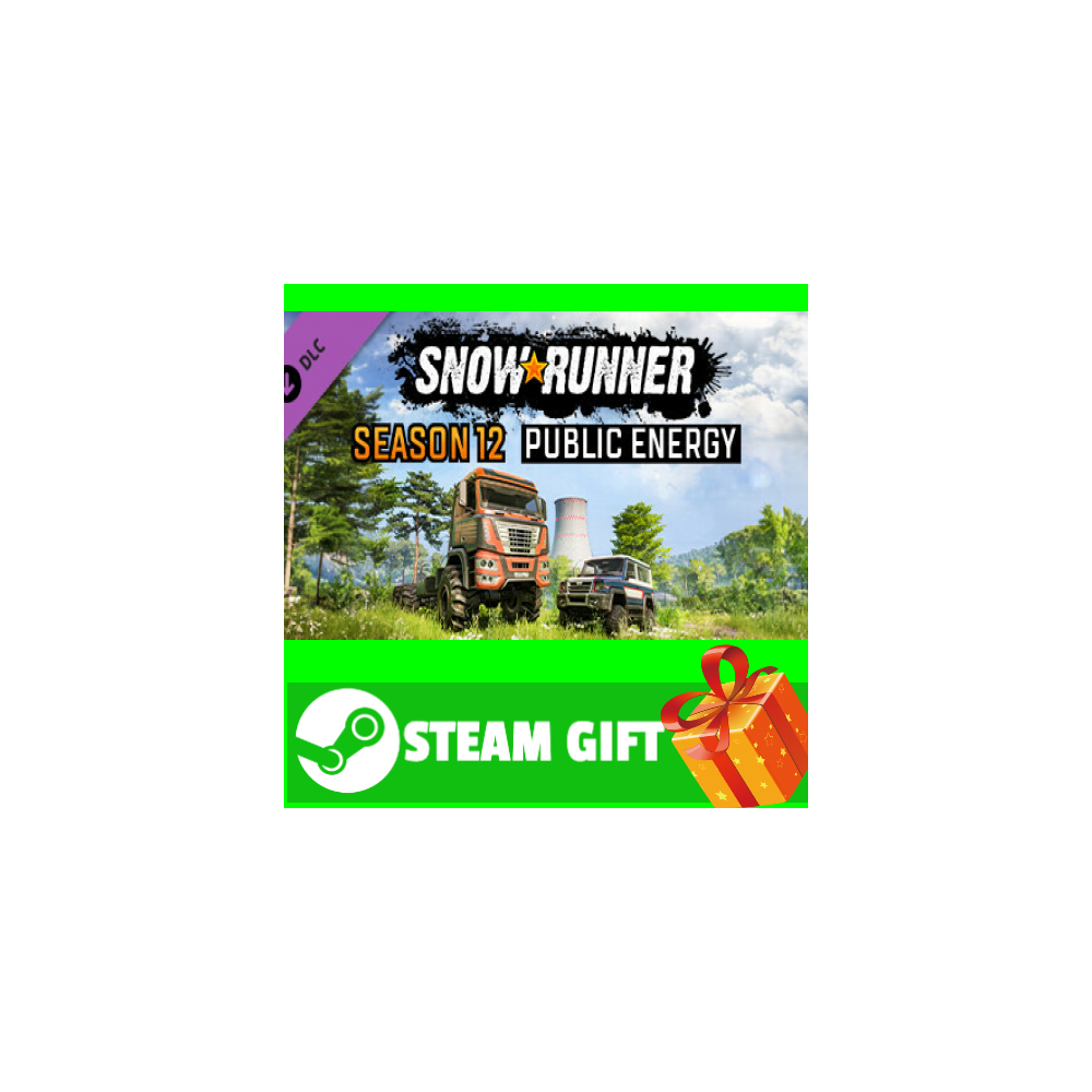 ⭐️ SnowRunner - Season 12: Public Energy STEAM GIFT