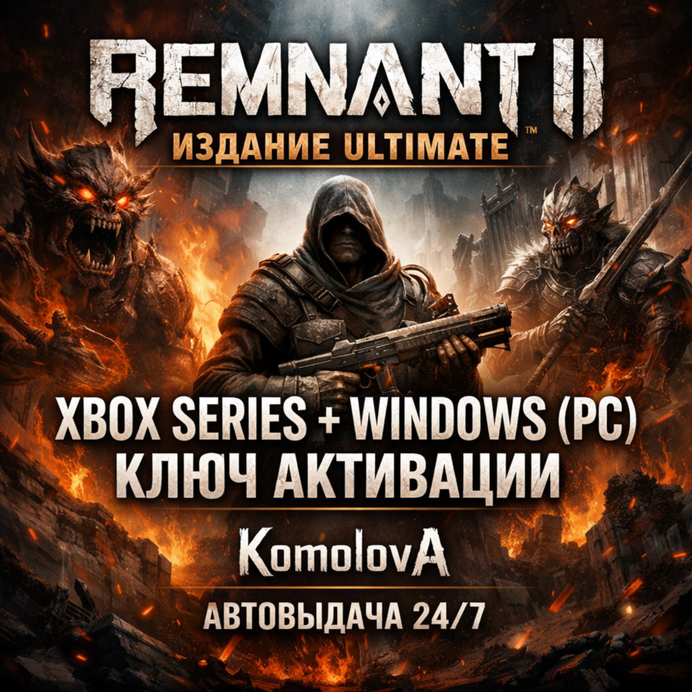 🌍Remnant II ИЗДАНИЕ ULTIMATE XBOX SERIES X|S + WINDOWS (PC) КЛЮЧ🔑+🎁
