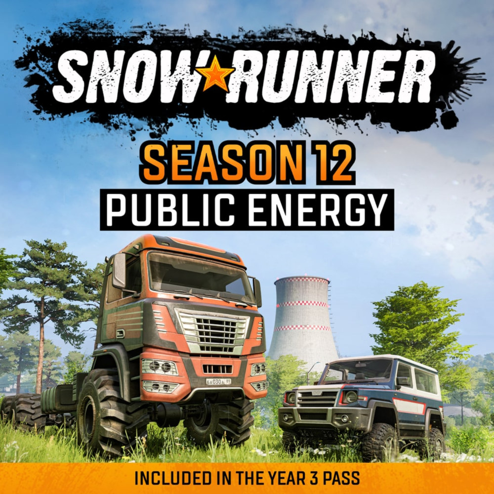 ✅SnowRunner - Season 12: Public Energy✅PS4✅PS5✅ПСН