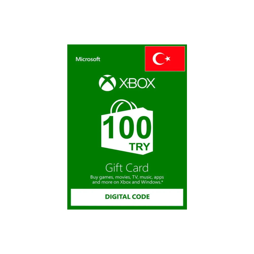 ✅ Xbox live 🔥 Подарочная карта 100 TL (ТУРЦИЯ)