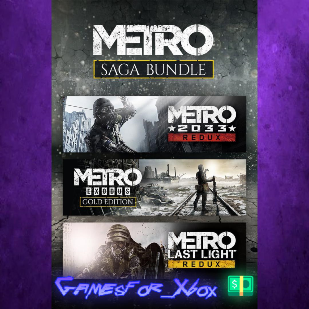 ☀️Metro Saga Bundle XBOX