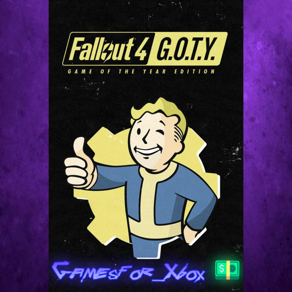 ☀️Fallout 4 Game of the Year Edition XBOX