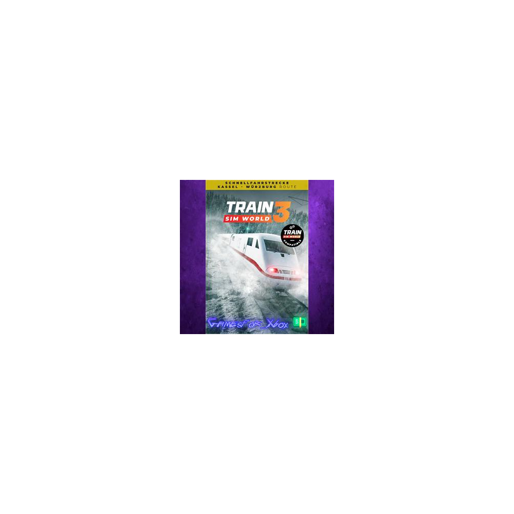 ☀️Train Sim World 4 Compatible Schnellfahrstrecke Kassel - Würzburg XBOX DLC