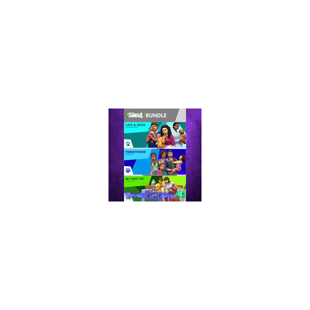 ☀️The Sims 4 Pet Lovers Bundle XBOX DLC