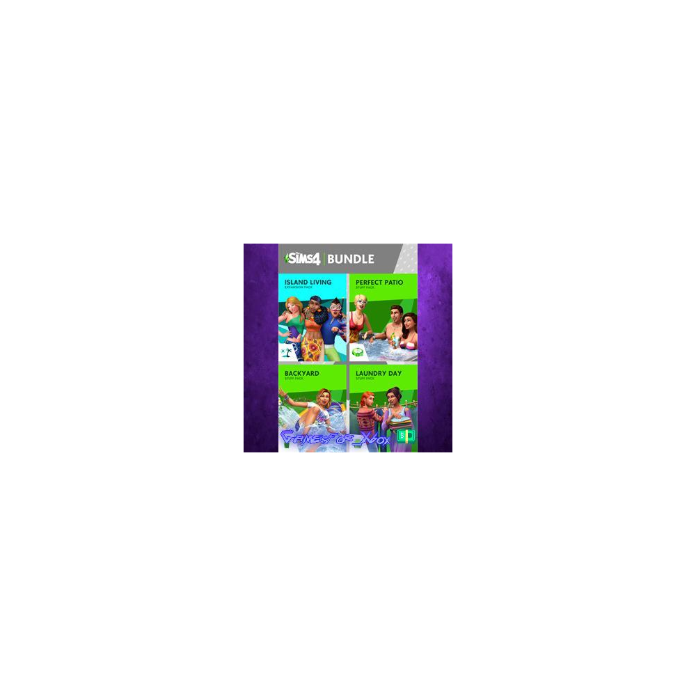 ☀️The Sims 4 Fun Outside Bundle – Island Living, Perfect Patio Stuff, Backyard Stuff,