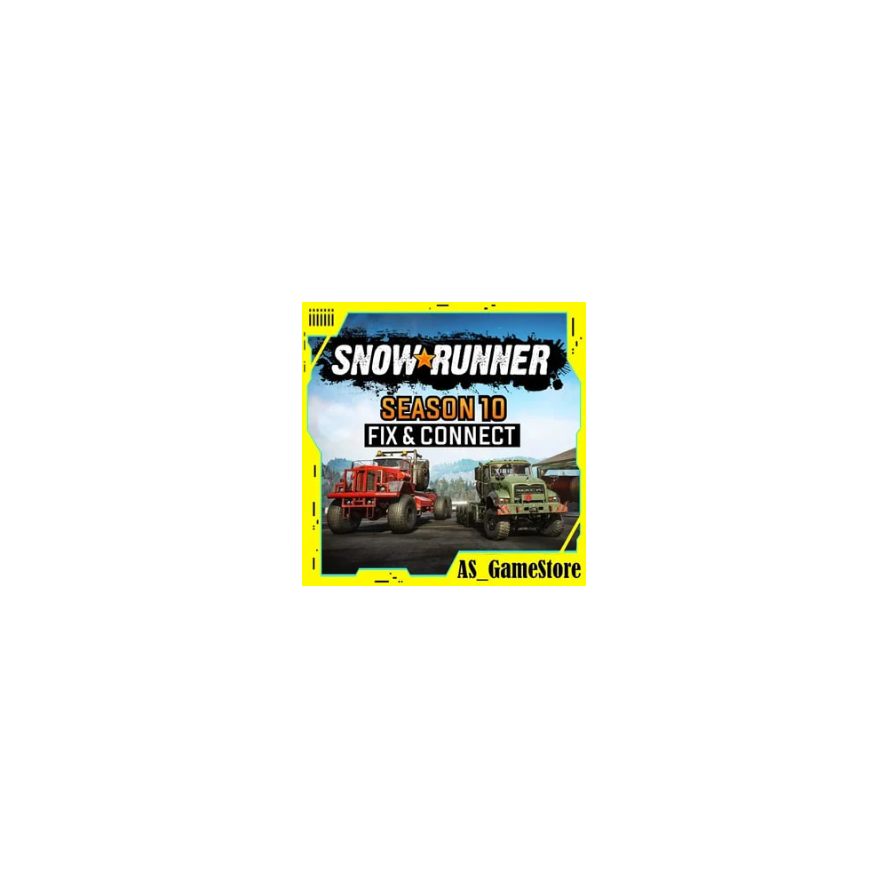 ⚫️SnowRunner - Сезон 10 Fix & Connect / Сноураннер | ПК Epic Games EGS