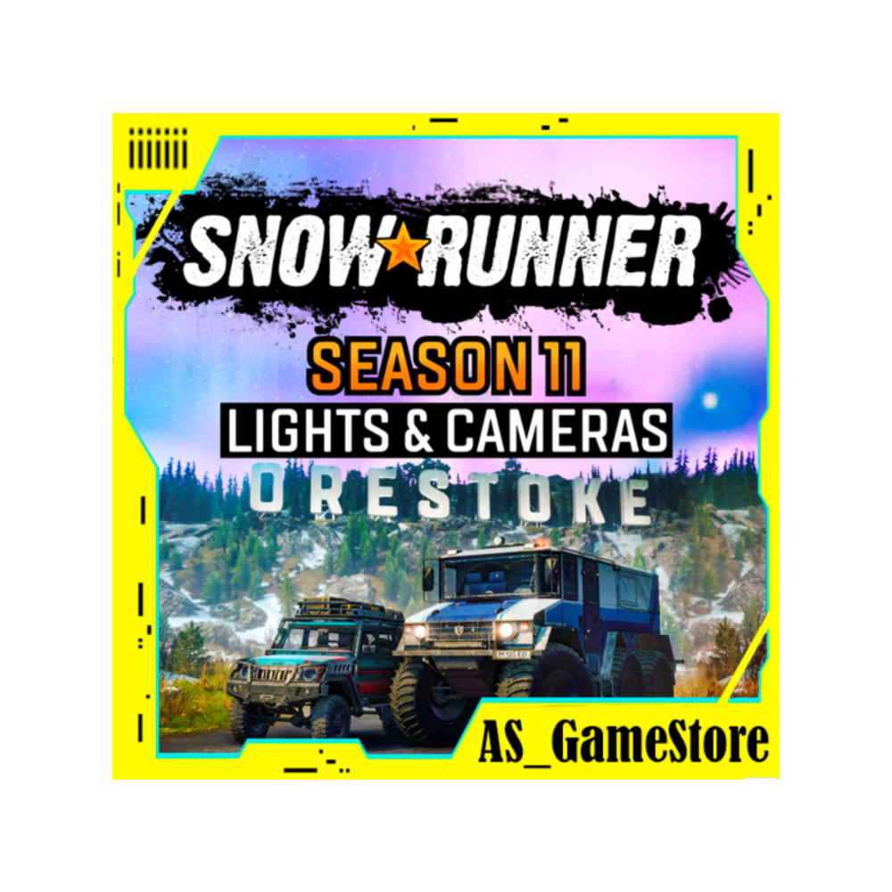 ⚫️SnowRunner - Сезон 11 Lights & Cameras / Сноураннер | ПК Epic Games EGS