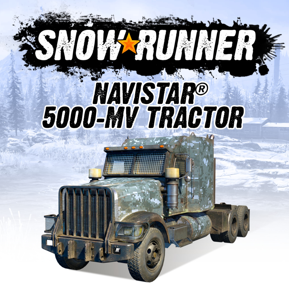 ✅SnowRunner - Navistar 5000-MV Tractor✅PS4✅PS5✅ПСН