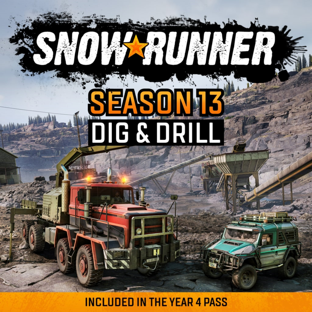 ✅SnowRunner - Season 13: Dig & Drill✅PS4✅PS5✅ПСН