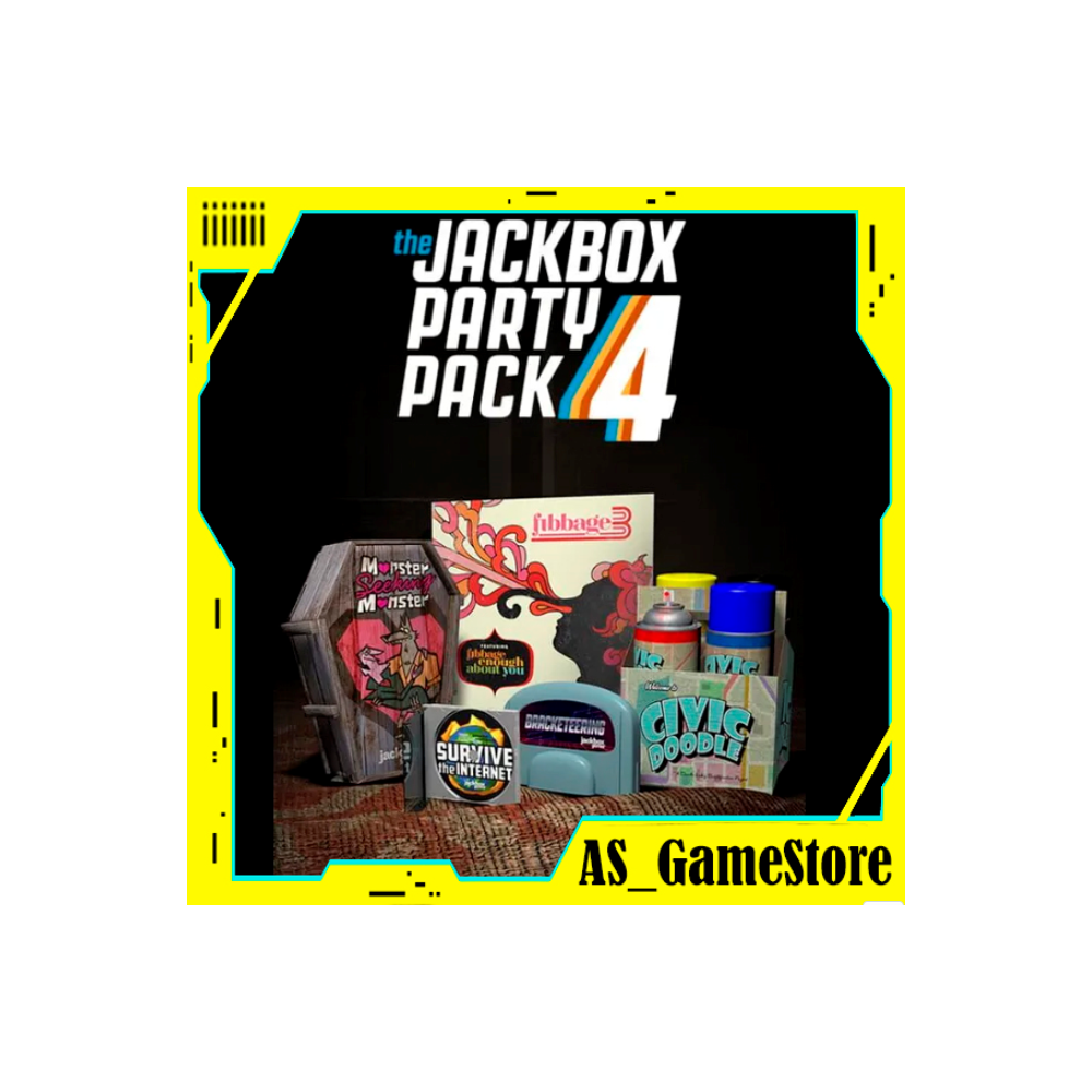 ⚫️The Jackbox Party Pack 4 / Джек бокс пати | ПК Epic Games EGS