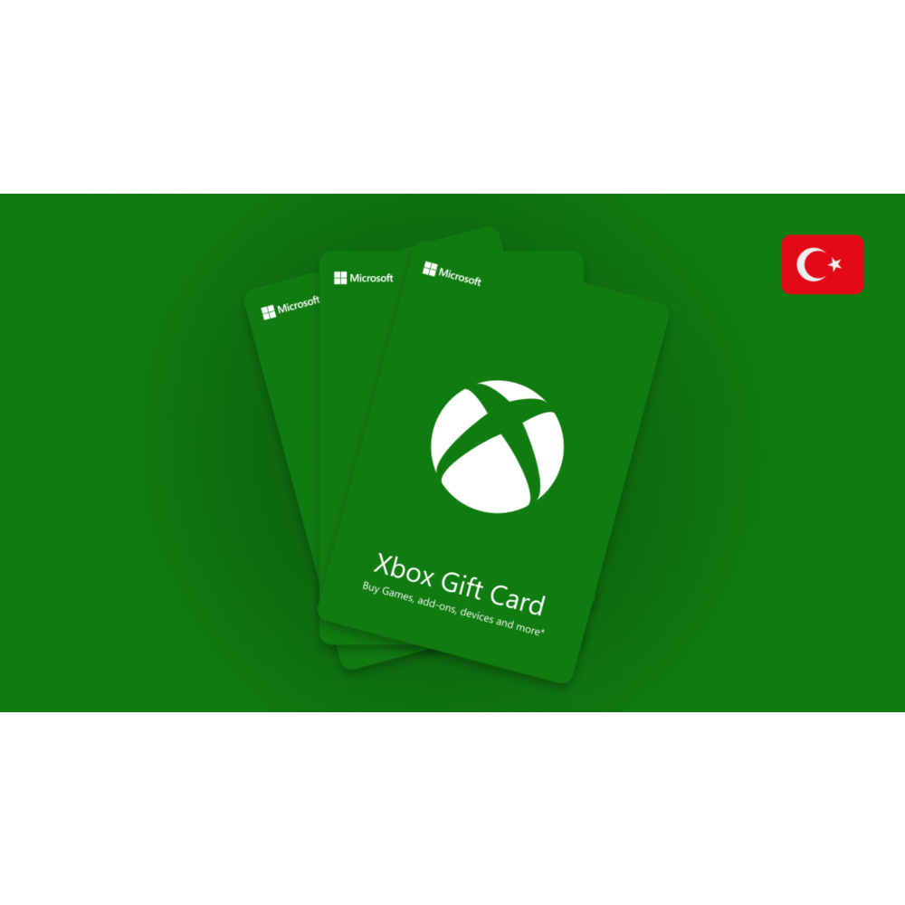 ✅ Xbox Live🎮ПОДАРОЧНАЯ КАРТА🎁 25-300TL 🇹🇷ТУРЦИЯ🇹🇷