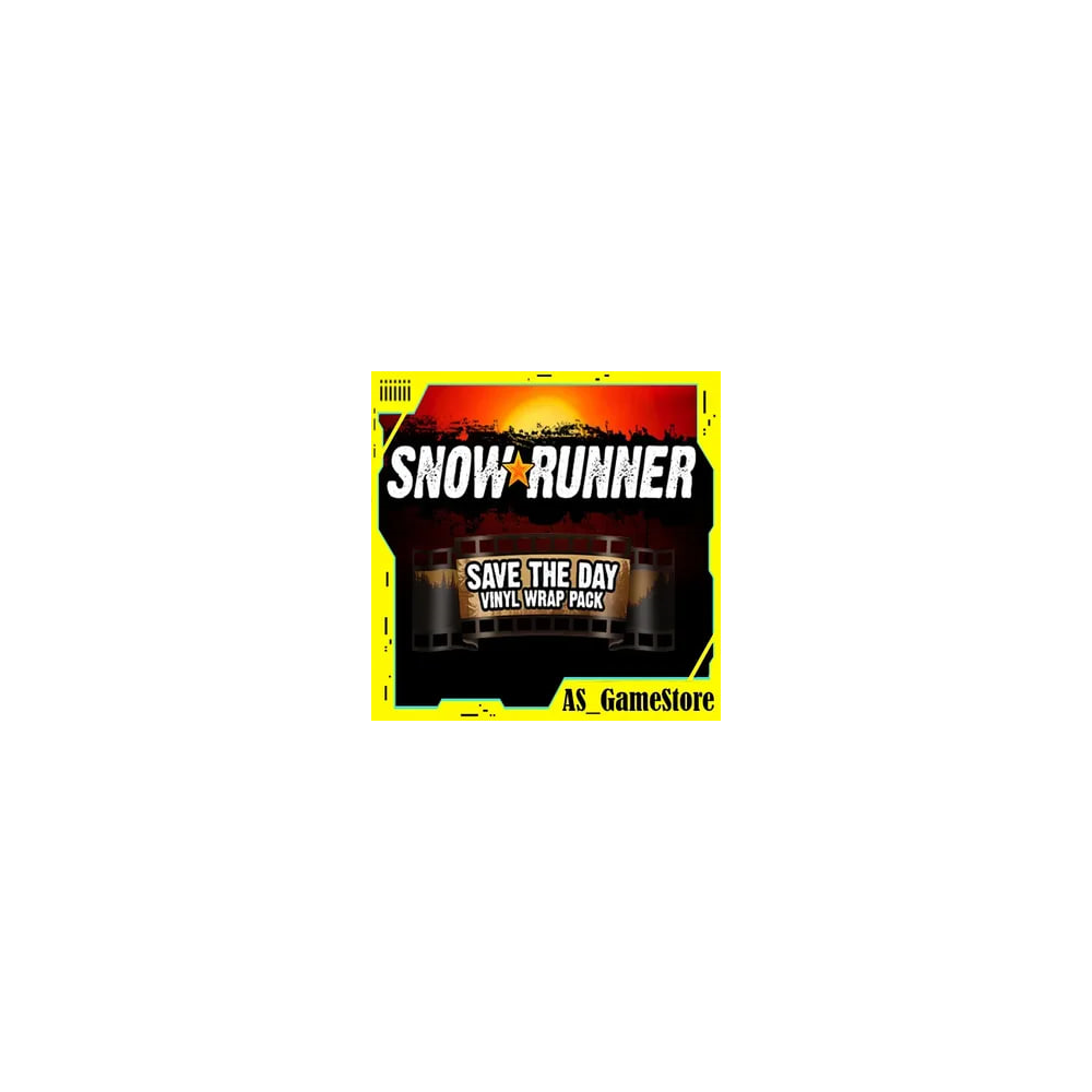⚫️SnowRunner - Набор плёнок Save the Day Vinyl Wrap Pack | ПК Epic Games PC EGS