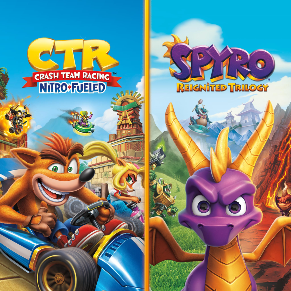 Набор Crash™ Team Racing Nitro-Fueled + Spyro™ PS4 ПСН PLAYSTATION