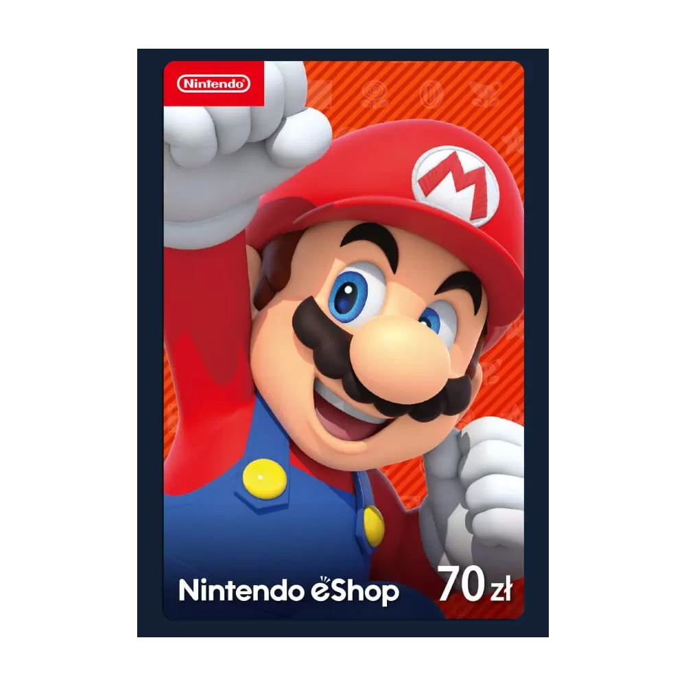 Nintendo eShop Card 70zl КЛЮЧ🔑 Nintendo Site Poland