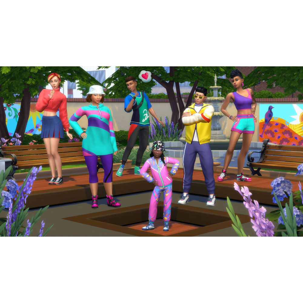 The Sims 4 Throwback Fit Kit