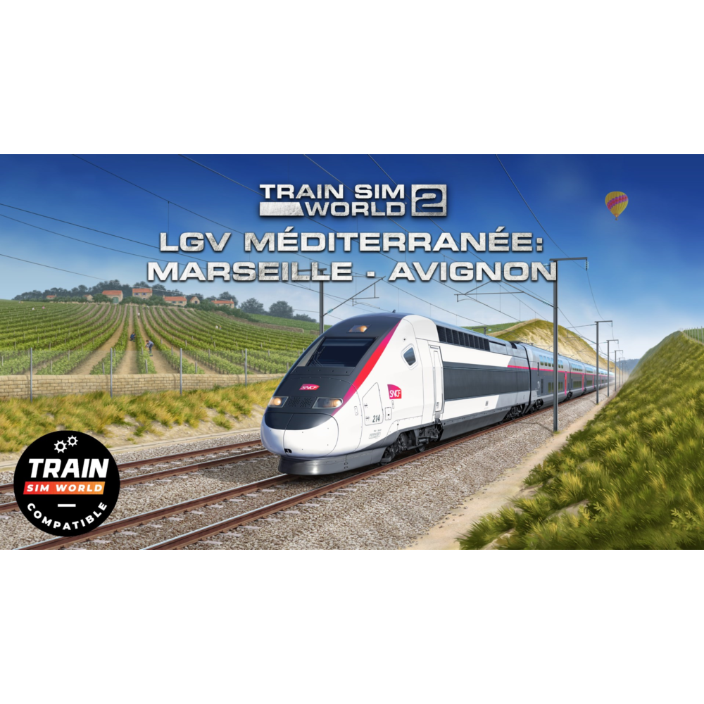 Train Sim World 4 Compatible LGV Méditerranée Marseille