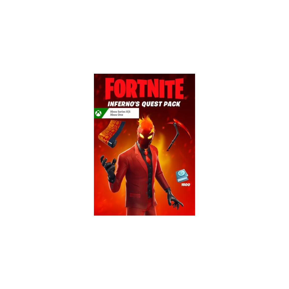 🧡Fortnite - Inferno´s Quest Pack + 1500 Vb XBOX Key🔑