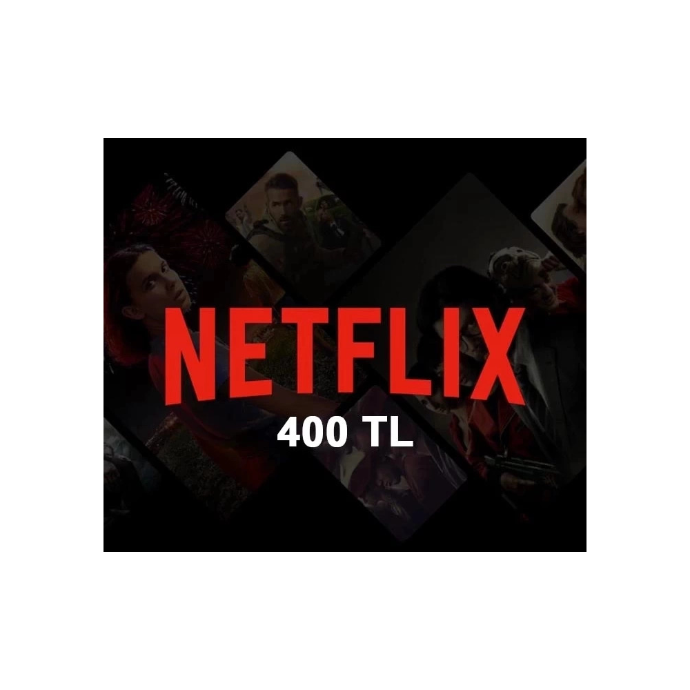 ПОДАРОЧНАЯ КАРТА NETFLİX 300 TRY (ТУРЦИЯ) ДОСТАВКА БО