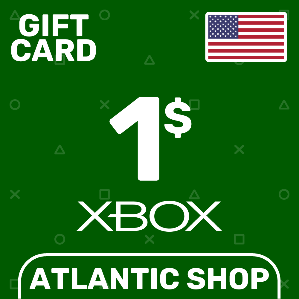 ⭐️Карта Пополнения Xbox 1$ (USD) США